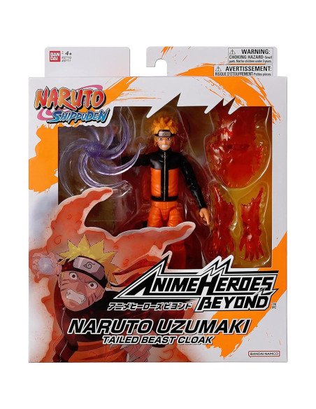 Figura de Acción Naruto Uzumaki Bandai 17cm con Accesorios