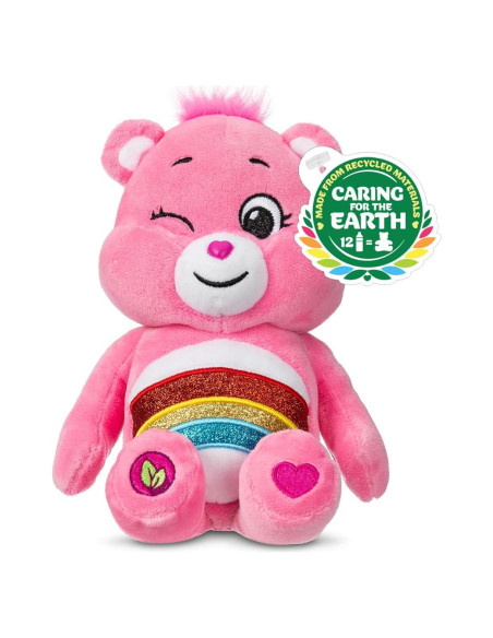 Peluche Care Bears Cheer Bear Brillante 23 cm Sostenible