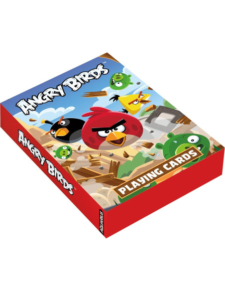 Baraja de Cartas Angry Birds Aquarius - 52 Cartas Temáticas
