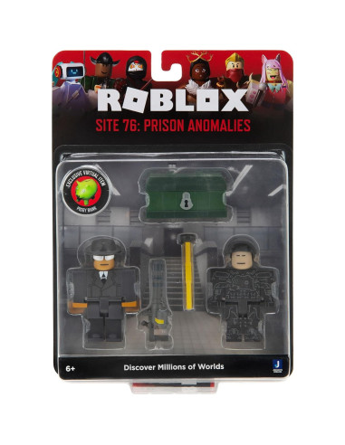 Paquete de Juego Roblox Sitio 76 Anomalías Prisioneras Jazwares