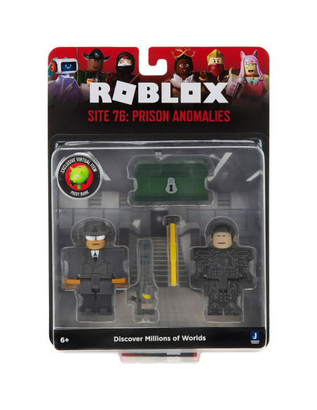 Paquete de Juego Roblox Sitio 76 Anomalías Prisioneras Jazwares