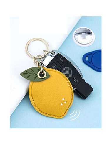 Paquete 2 Fundas Protectores Tomcrazy Fresa y Limón para Airtag