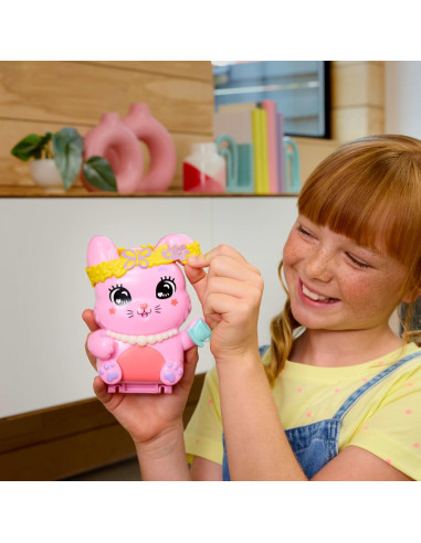 Muñecas Polly Pocket Compacto Fiesta de Té Conejito con Accesorios