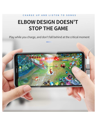 Adaptador Lightning a Audio Zoyuzan 4 en 1 para iPhone