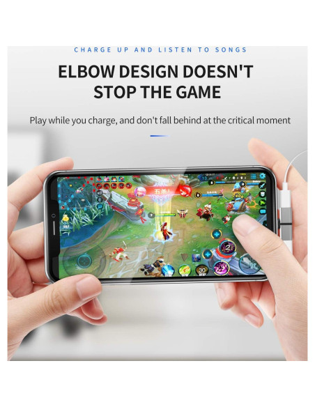 Adaptador Lightning a Audio Zoyuzan 4 en 1 para iPhone