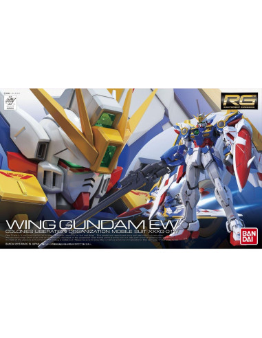 Bandai Hobby RG 1/144 Wing Gundam Ver EW 20.32 cm Multicolor