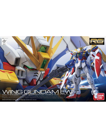 Bandai Hobby RG 1/144 Wing Gundam Ver EW 20.32 cm Multicolor