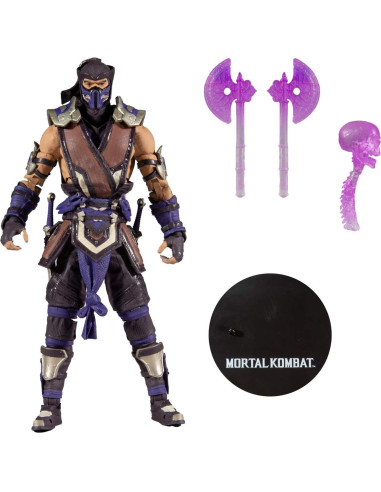 Figura de Acción McFarlane Toys Sub-Zero Mortal Kombat 17.8cm