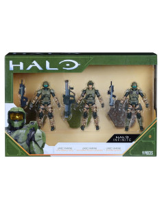 Paquete de 3 Figuras Marines UNSC Halo - Jazwares