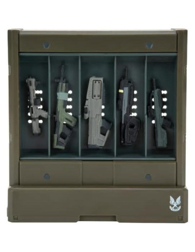 Halo 4 Paquete de Misión - Figura Spartan Gungnir y Élite con Accesorios