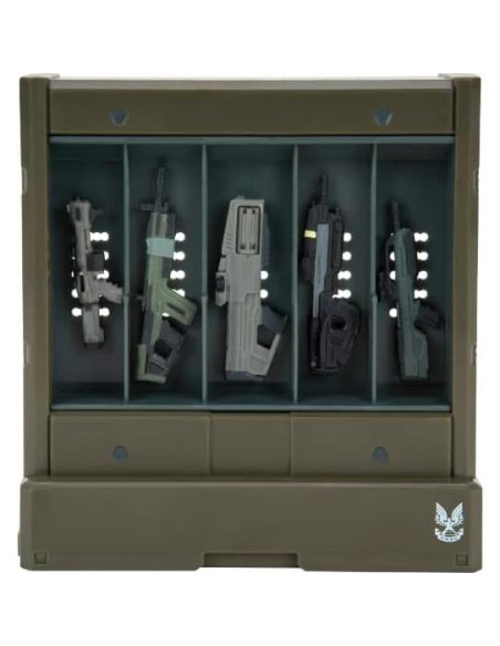 Halo 4 Paquete de Misión - Figura Spartan Gungnir y Élite con Accesorios