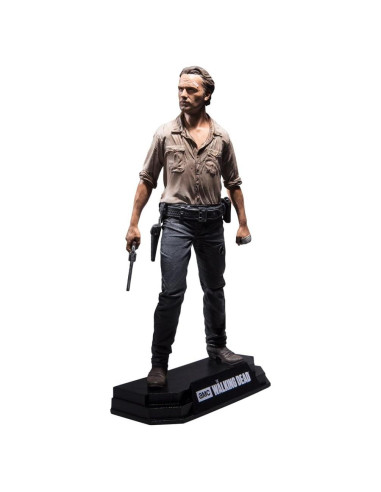 Figura de acción Rick Grimes McFarlane 17.78 cm The Walking Dead