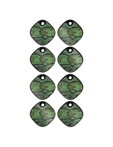 Piel Brillante MightySkins para Samsung Galaxy SmartTag - Serpiente Verde