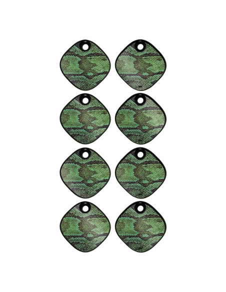 Piel Brillante MightySkins para Samsung Galaxy SmartTag - Serpiente Verde