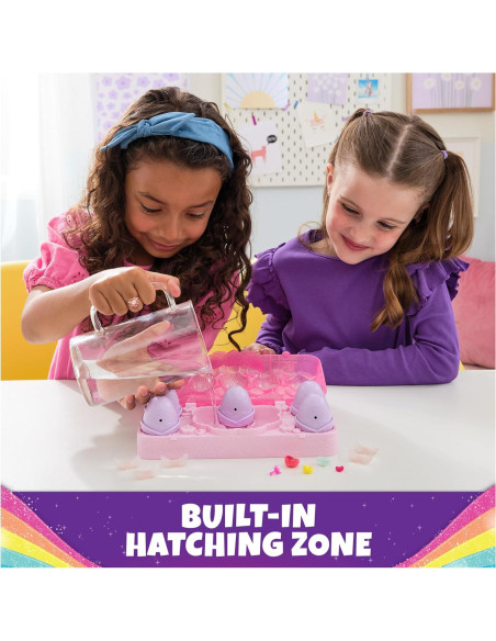 Hatchimals Alive Cartón de Huevo Splash Arcoíris con 5 Figuras