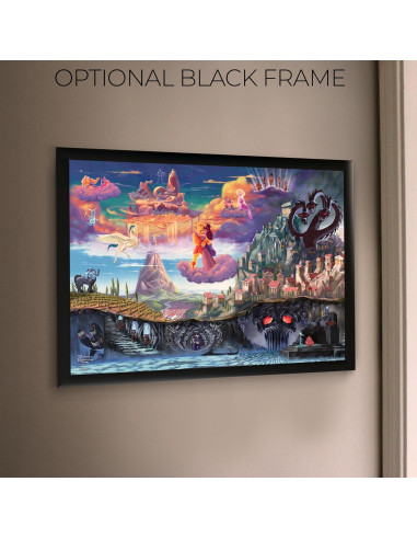 Arte de Pared MightyPrint Disney Hércules 60.96x43.18cm