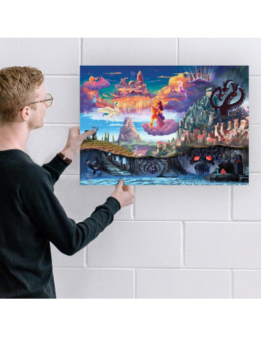 Arte de Pared MightyPrint Disney Hércules 60.96x43.18cm