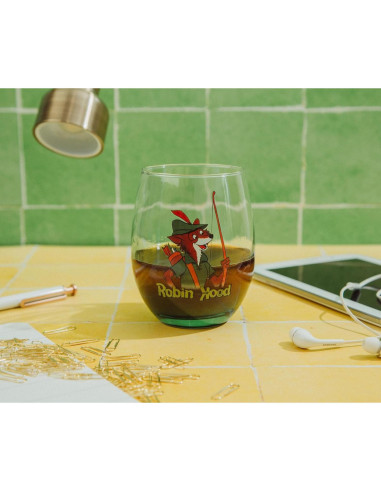 Vaso de vino sin tallo Disney Robin Hood 591 ml verde