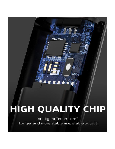 Adaptador USB C a Lightning HOYULLI 3 paquetes MFi