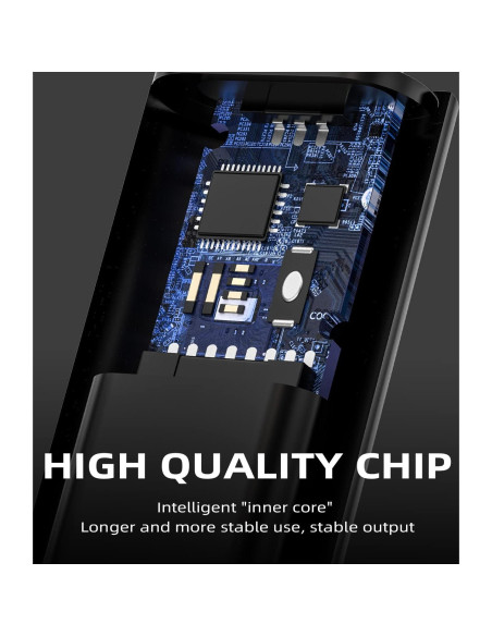 Adaptador USB C a Lightning HOYULLI 3 paquetes MFi