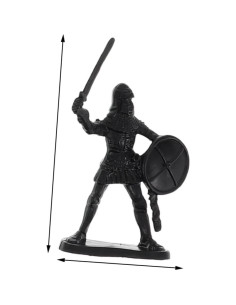 60 Figuras de Soldados Antiguos Toddmomy - Detalles Realistas 2