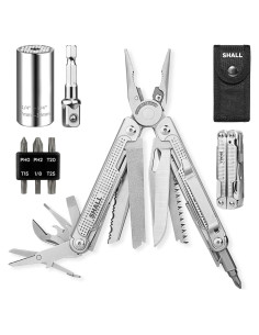 Multiherramienta SHAL 18 en 1 con Enchufe Universal