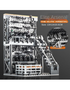 Juego de Bloques de Construcción Militar ELEFOCUS con 6 Figuras 2