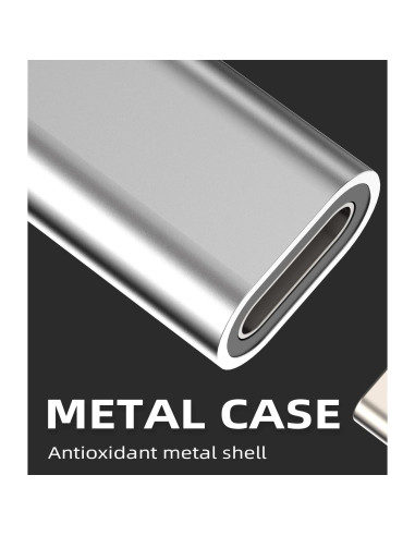 Adaptador USB C a Lightning HOYULLI 3 paquetes MFi