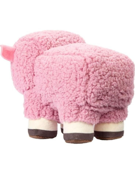 Peluche Minecraft Oveja Rosa 20 cm Mattel - Muñeca Suave