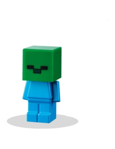 MiniFigura LEGO Minecraft Zombie Bebé 1.27 cm - Artículo Exclusivo