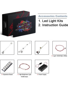 Kit de Iluminación LED BrickBling para LEGO Minecraft 21169 2