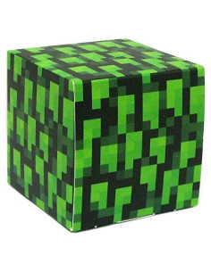 Bloque Papercraft Minecraft Jazwares - Hoja Retro Multicolor