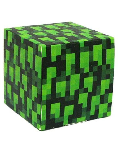 Bloque Papercraft Minecraft Jazwares - Hoja Retro Multicolor