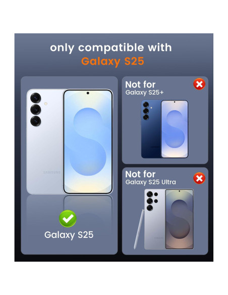 Funda Slim para Samsung Galaxy S25 con MagSafe y Protector de Lente Funda Slim para Samsung Galaxy S25 con MagSafe y Protector de Lente