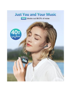 Auriculares Inalámbricos Bluetooth T21 Huizhou, ANC, IPX7, 40H 2