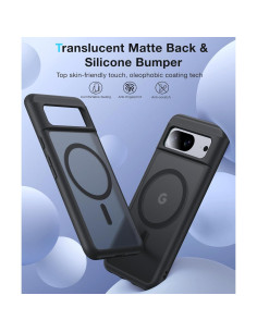 Funda Magnética Google Pixel 8 FNDMIL Antideslizante Negra 2