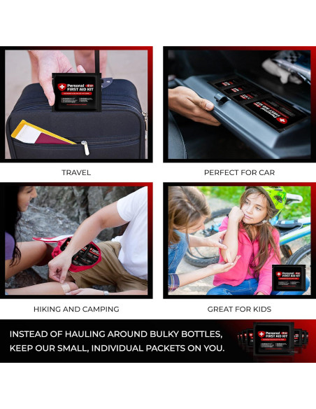 Kit de Primeros Auxilios Portátil U Safe - 10 Piezas Kit de Primeros Auxilios Portátil U Safe - 10 Piezas