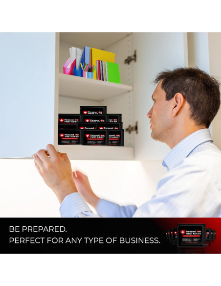 Kit de Primeros Auxilios Portátil U Safe - 10 Piezas Kit de Primeros Auxilios Portátil U Safe - 10 Piezas