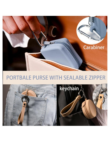 Popotes de Silicona Reutilizables Tegion - 4 Tamaños con Fundas