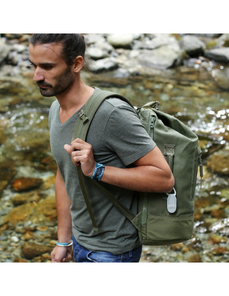 Clip Repelente de Insectos PARA'KITO Gris - Aceites Naturales