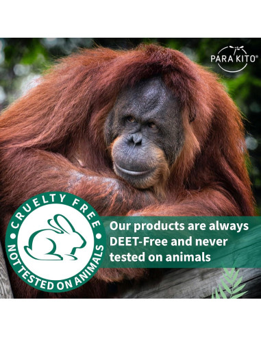 Clip Repelente de Insectos PARA'KITO Gris - Aceites Naturales