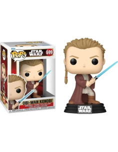 Figura Funko Pop OBI-Wan Kenobi Padawan Star Wars 9.53 cm 2