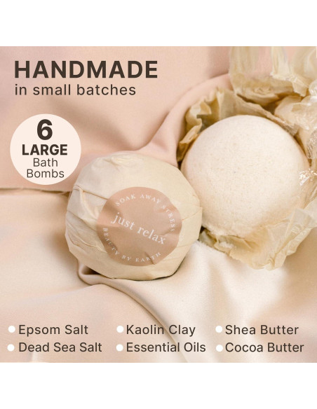 Juego de Bombas de Baño Orgánicas Beauty by Earth - 6 Piezas