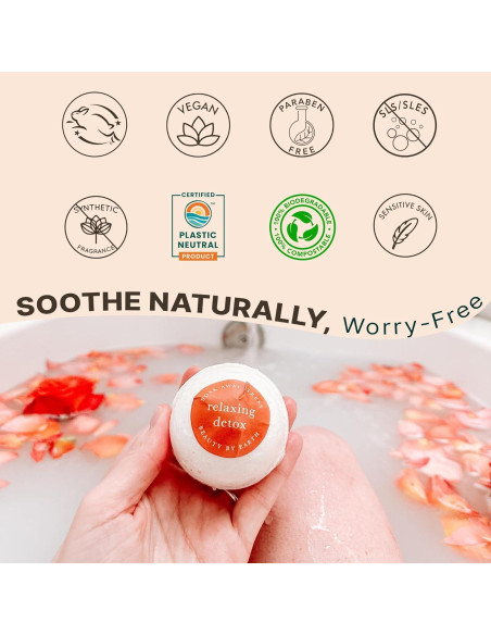 Juego de Bombas de Baño Orgánicas Beauty by Earth - 6 Piezas