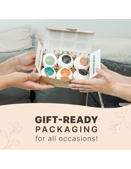 Juego de Bombas de Baño Orgánicas Beauty by Earth - 6 Piezas