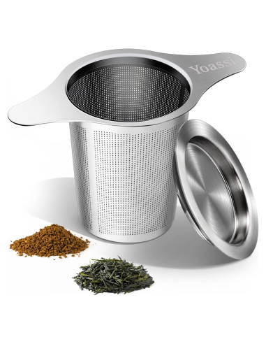 Infusor de Té de Acero Inoxidable Yoassi Extra Fino 12.7 cm