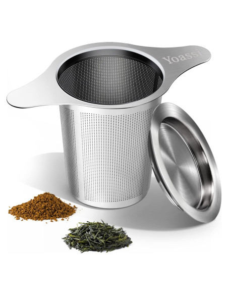 Infusor de Té de Acero Inoxidable Yoassi Extra Fino 12.7 cm
