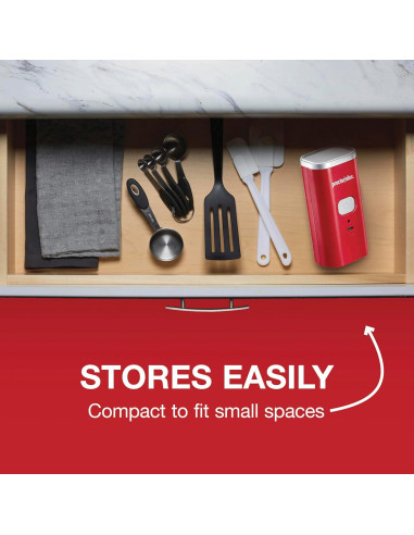 Abridor de Latas Eléctrico Proctor Silex 76505 Inalámbrico Rojo