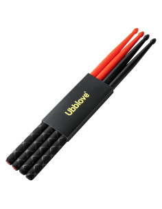 Baquetas de Nylon Tamaño 40.6cm 2 pares Antideslizantes