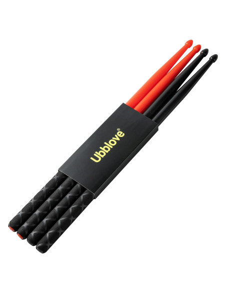 Baquetas de Nylon Tamaño 40.6cm 2 pares Antideslizantes